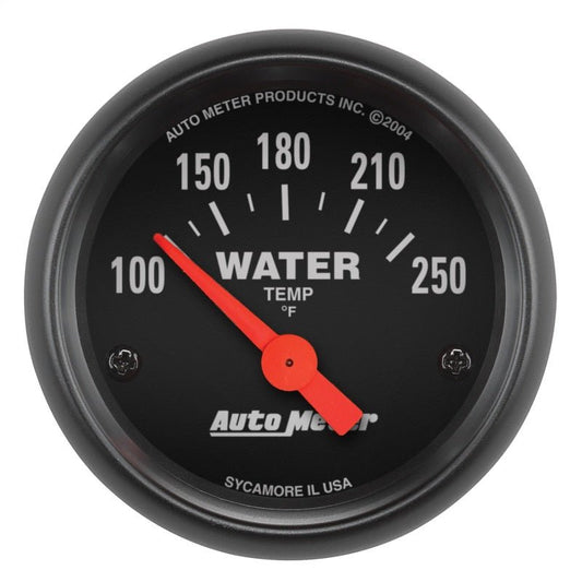 AutoMeter - Autometer Z-Series 52mm 100-250 Degrees F. SSE Water Temp Gauge - Demon Performance