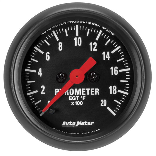 AutoMeter - Autometer Z Series 52mm 2000 Degree Pyrometer (EGT) Gauge - Demon Performance