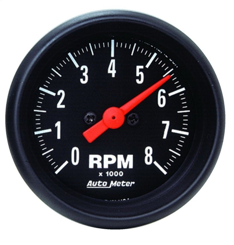 AutoMeter - Autometer Z-Series 52mm 8000RPM Tachometer - Demon Performance