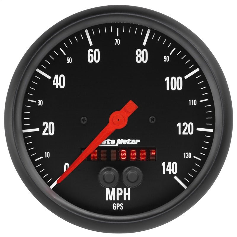 AutoMeter - Autometer Z-Series 5in. 0-140MPH (GPS) Speedometer Gauge - Demon Performance