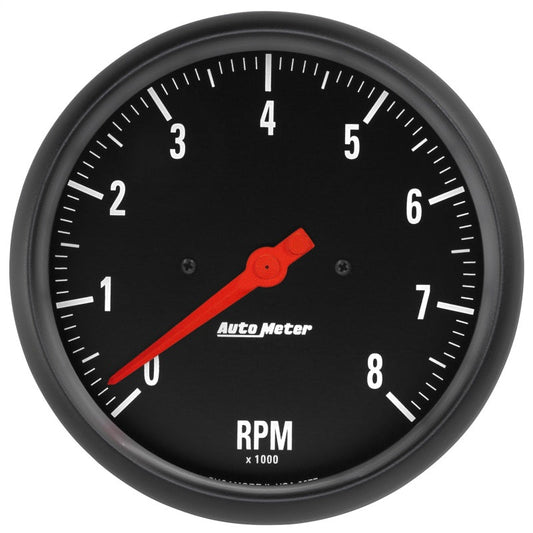 AutoMeter - Autometer Z Series 5in. In-Dash 0-8K RPM Tachometer Gauge - Demon Performance