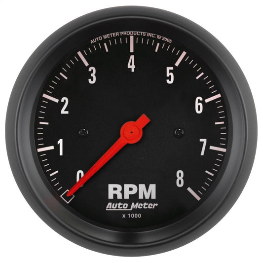 AutoMeter - Autometer Z Series 85mm Electronic 8000 rpm Tachometer Gauge - Demon Performance