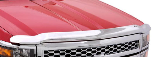 AVS - AVS 05-10 Jeep Grand Cherokee High Profile Hood Shield - Chrome - Demon Performance