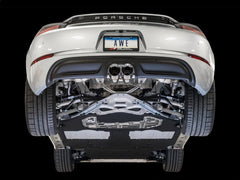 AWE Tuning - AWE Tuning Porsche 718 Boxster / Cayman Touring Edition Exhaust - Chrome Silver Tips - Demon Performance