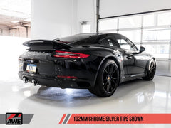 AWE Tuning - AWE Tuning Porsche 911 (991.2) Carrera / S SwitchPath Exhaust for PSE Cars - Chrome Silver Tips - Demon Performance