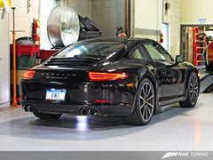 AWE Tuning - AWE Tuning Porsche 991 SwitchPath Exhaust for Non-PSE Cars Chrome Silver Tips - Demon Performance