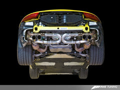 AWE Tuning - AWE Tuning Porsche 991 SwitchPath Exhaust for Non-PSE Cars Chrome Silver Tips - Demon Performance