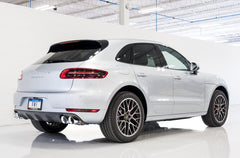 AWE Tuning - AWE Tuning Porsche Macan Touring Edition Exhaust System - Chrome Silver 102mm Tips - Demon Performance