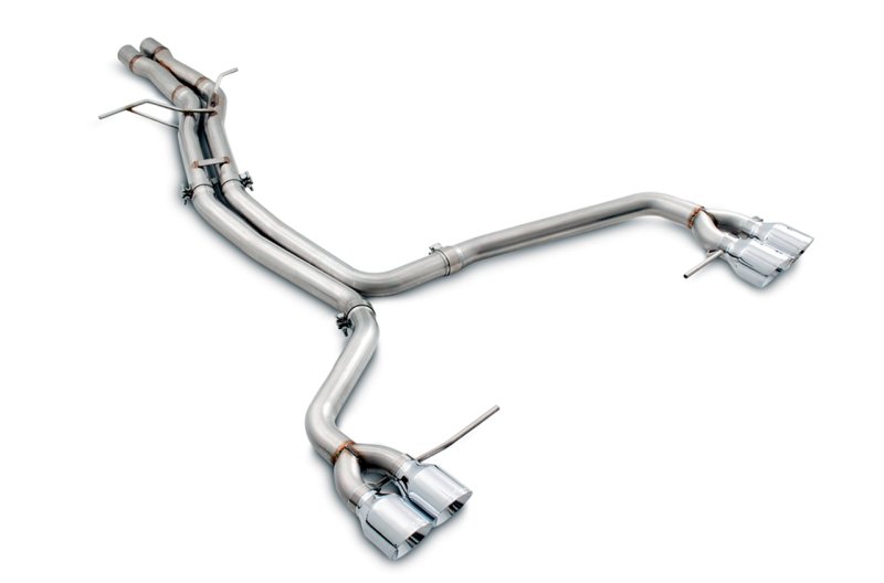 AWE Tuning - AWE Tuning Porsche Macan Touring Edition Exhaust System - Chrome Silver 102mm Tips - Demon Performance