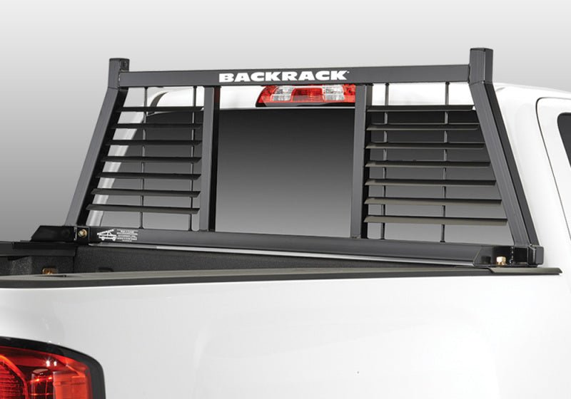 BackRack - BackRack 01-23 Silverado/Sierra 2500HD/3500HD Half Louvered Rack Frame Only Requires Hardware - Demon Performance