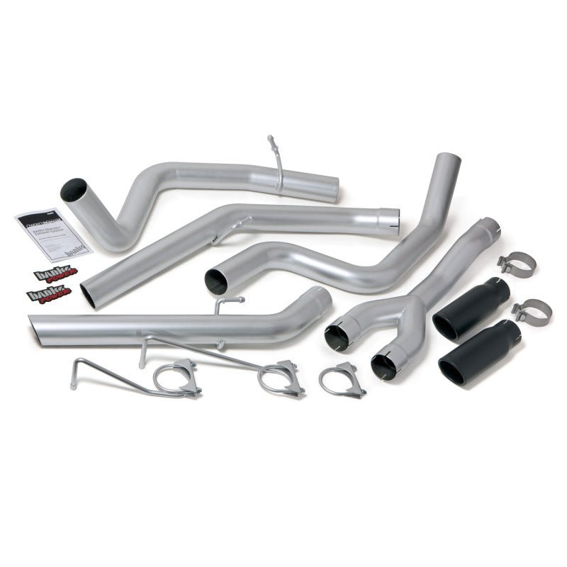 Banks Power - Banks Power 14-15 Dodge Ram 1500 3.0L Diesel Monster Exhaust System - SS Dual Exhaust w/ Black Tips - Demon Performance