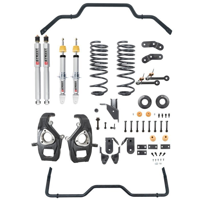 Belltech - Belltech 2019+ RAM 1500 2WD/4WD Lowering Kit w/ Street Performance Shocks - 3-4in Front 4-5in Rear - Demon Performance