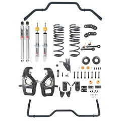 Belltech - Belltech 2019+ RAM 1500 2WD/4WD Lowering Kit w/ Street Performance Shocks - 3-4in Front 4-5in Rear - Demon Performance