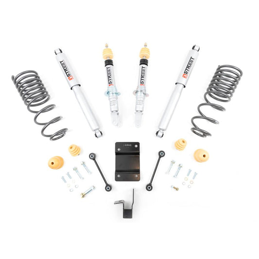 Belltech - Belltech LOWERING KIT 09-18 Dodge Ram 4WD 1500 Quad/Crew Cabs 2inF / 4inR - Demon Performance