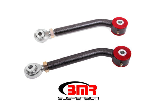 BMR Suspension - BMR 08-17 Challenger Upper Trailing Arms w/ Single Adj. Poly/Rod Ends - Black Hammertone - Demon Performance