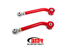 BMR Suspension - BMR 08-17 Challenger Upper Trailing Arms w/ Single Adj. Poly/Rod Ends - Red - Demon Performance