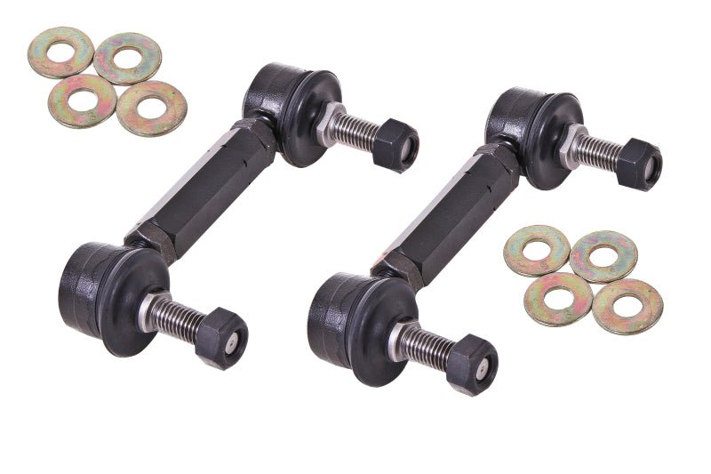 BMR Suspension - BMR 15-17 S550 Mustang Rear Sway Bar End Link Kit - Black - Demon Performance