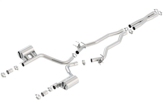 Borla - Borla 15-16 Dodge Challenger SRT/Scat Pcak 6.4L V8 ATAK Catback Exhaust - Demon Performance