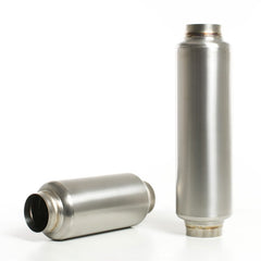 Ticon Industries 17in OAL 3.0in In/Out Ultralight Titanium Muffler