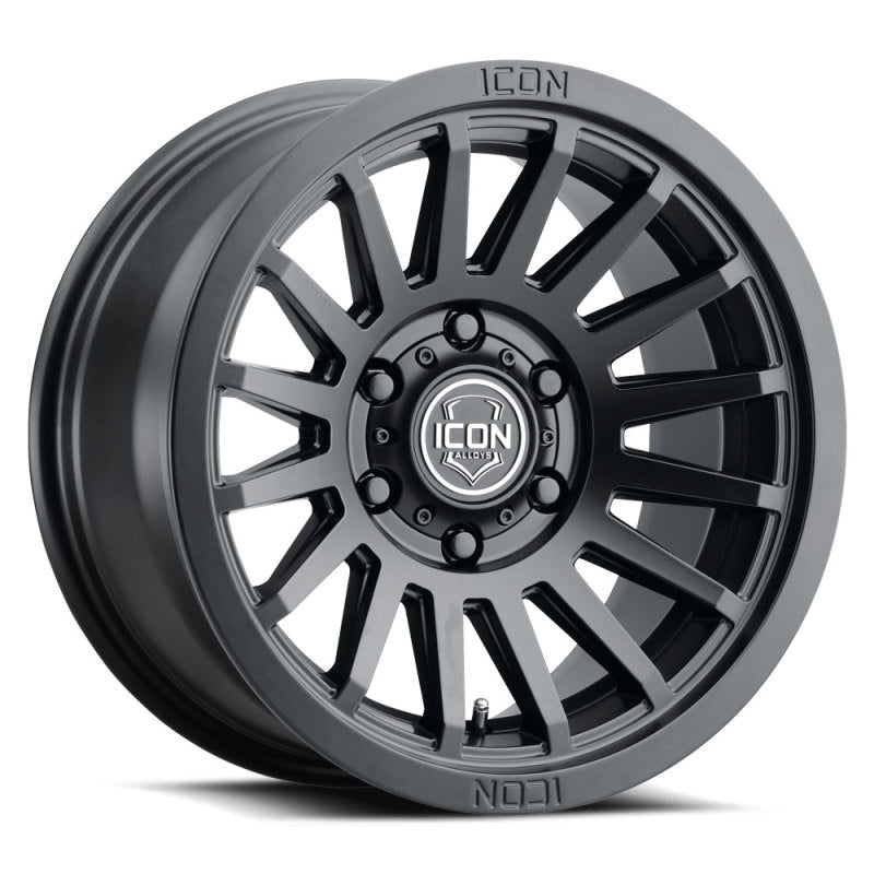 ICON Recon SLX 18x9 5x5 BP -12mm Offset 4.5in BS 71.5mm Hub Bore Satin Black Wheel