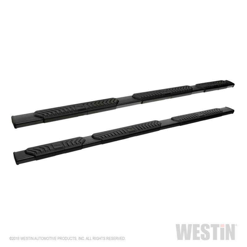 Westin 19-21 Dodge/Ram 1500 Crew Cab (5.5ft Bed) Wheel to Wheel Nerf Step Bars - Black