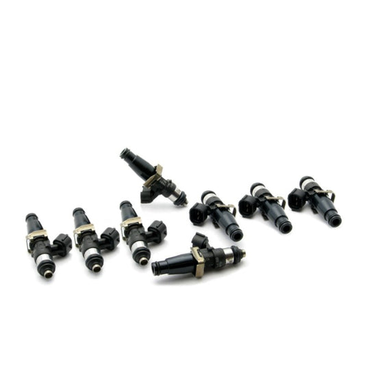 DeatschWerks - DeatschWerks Bosch EV14 Universal 60mm/11mm 220lb/hr Injectors (Set of 8) - Demon Performance