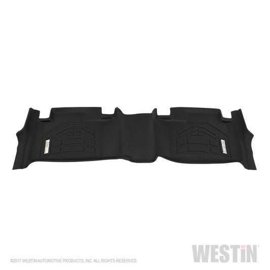 Westin 11-18 Jeep/Dodge Grand Cherokee/Durango (Bench Seat) Wade Sure-Fit Floor Liners 2nd Row - Blk