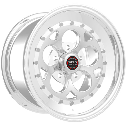 Weld Magnum III 15x4 / 5x4.5 BP / 1.5in. BS Polished Wheel - Non-Beadlock