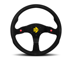 Momo MOD80 Steering Wheel 350 mm -  Black Suede/Black Spokes