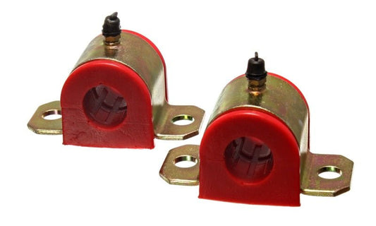 Energy Suspension - Energy Suspension 7/8in Rear Swaybar Bushing Set - Red - Demon Performance