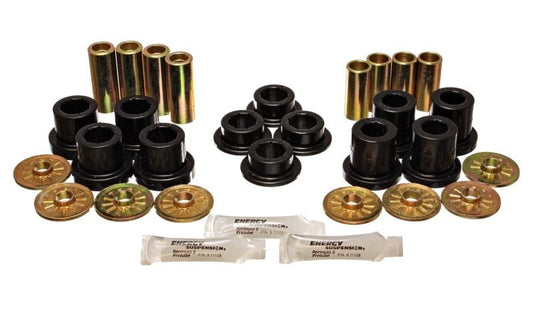 Energy Suspension - Energy Suspension 92-02 Dodge Viper Black Front Control Arm Bushing Set - Demon Performance