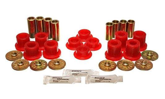 Energy Suspension - Energy Suspension 92-02 Dodge Viper Red Front Control Arm Bushing Set - Demon Performance