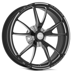 Weld Full Throttle 1-Piece 15x3.5 / 5x4.75 BP / 1.75in. BS Black Wheel - Non-Beadlock