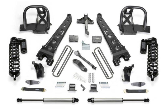 Fabtech - Fabtech 11-13 Ford F450/550 4WD 10 Lug 6in Rad Arm Sys w/Dlss 4.0 C/O& Rr Dlss - Demon Performance