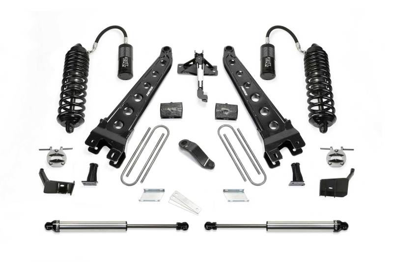 Fabtech - Fabtech 17 Ford F450/F550 4WD Diesel 6in Rad Arm Sys w/4.0 & 2.25Dl - Demon Performance