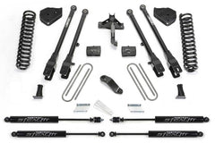 Fabtech - Fabtech 18 Ford F450/F550 4WD Diesel 6in 4Link Sys w/Coils & Stealth - Demon Performance