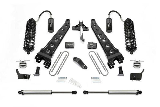 Fabtech - Fabtech 18 Ford F450/F550 4WD Diesel 6in Rad Arm Sys w/4.0 & 2.25Dl - Demon Performance