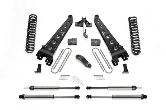 Fabtech - Fabtech 19-20 Ford F450/F550 4WD Diesel 6in Rad Arm Sys w/Coils & Dl Shks - Demon Performance