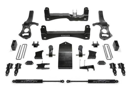 Fabtech - Fabtech 19-20 GM C/K1500 P/U w/Trail Boss/At4 Pkg 4in Basic Sys w/Stealth - Demon Performance