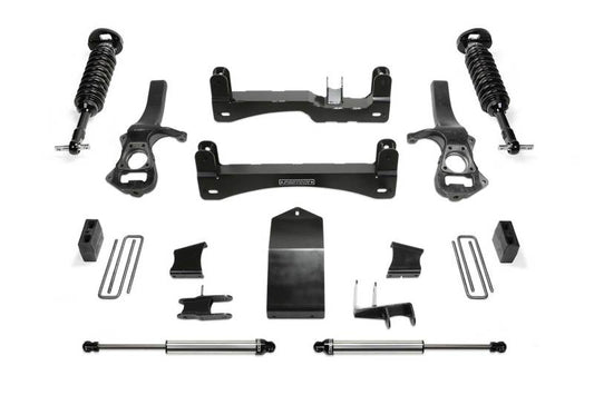 Fabtech - Fabtech 19-20 GM K1500 P/U w/Trail Boss/At4 Pkg Diesel 4in Perf Sys w/Dl 2.5 & 2.25 - Demon Performance