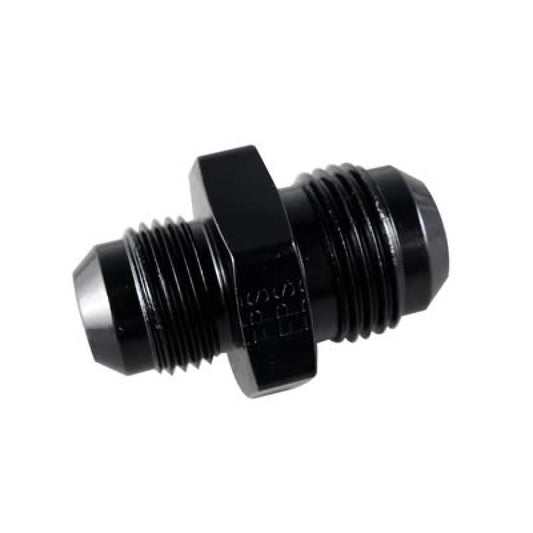 Fragola - Fragola -10AN x 7/8-20 Male Adapter-Dual Feed - Black - Demon Performance