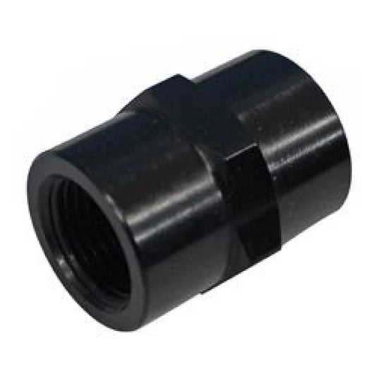 Fragola - Fragola 1/2 FPT Coupler - Black - Demon Performance