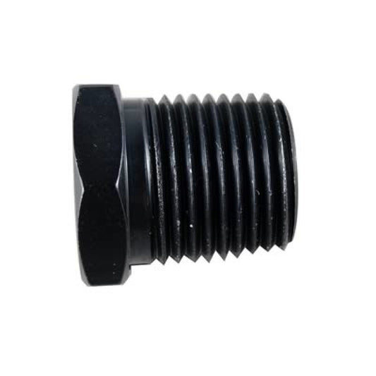 Fragola - Fragola 1/2 Male Hex Pipe Plug - Black - Demon Performance