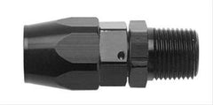 Fragola - Fragola -12AN Straight Hose End x 1/2 NPT - Black - Demon Performance