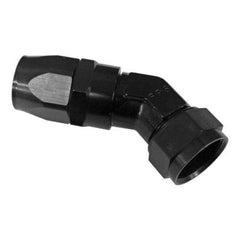 Fragola - Fragola -12AN x 45 Degree Low Profile Forged Hose End - Black - Demon Performance