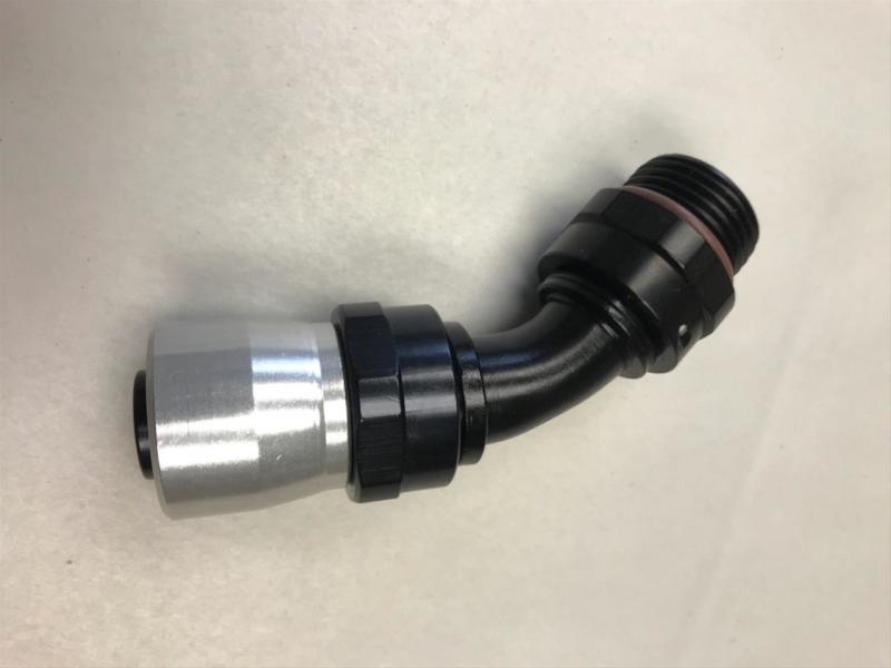 Fragola - Fragola -12AN x 45 Degree Sport Crimp Hose End - Demon Performance