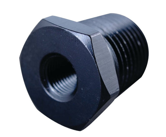 Fragola - Fragola 1/4 x 1/2 Pipe Reducer Bushing - Black - Demon Performance