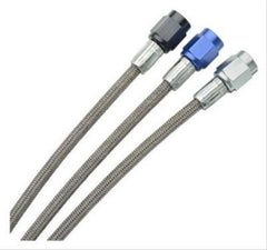 Fragola - Fragola -2AN Brake Line w/ -3AN Blue Alum. Nuts 10in - Demon Performance