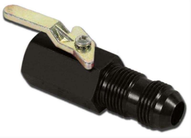 Fragola - Fragola 3/8in NPT Female Inlet x -6AN Male Outlet On/Off Shut Off Valve - Demon Performance