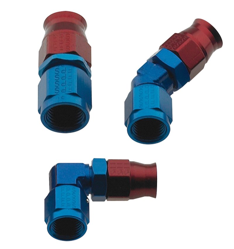 Fragola - Fragola -3AN 45 Degree Hose End - Alum - Demon Performance